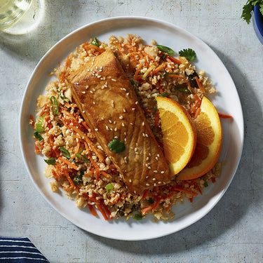 Image of COM: Salmon Atlantic Portions 8 oz. Skinless Boneless Chile - 1 x 10 Pounds